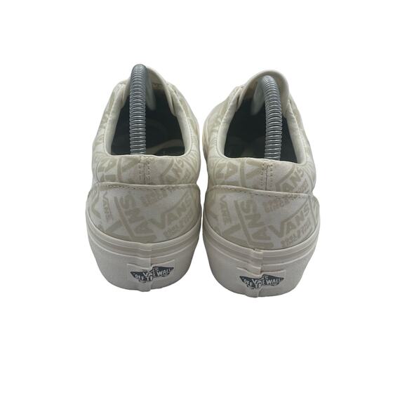 VANS Era Platform 66 Off White Marshmallow Spellout Casual Skate Men 8 Women 9.5 main image 6